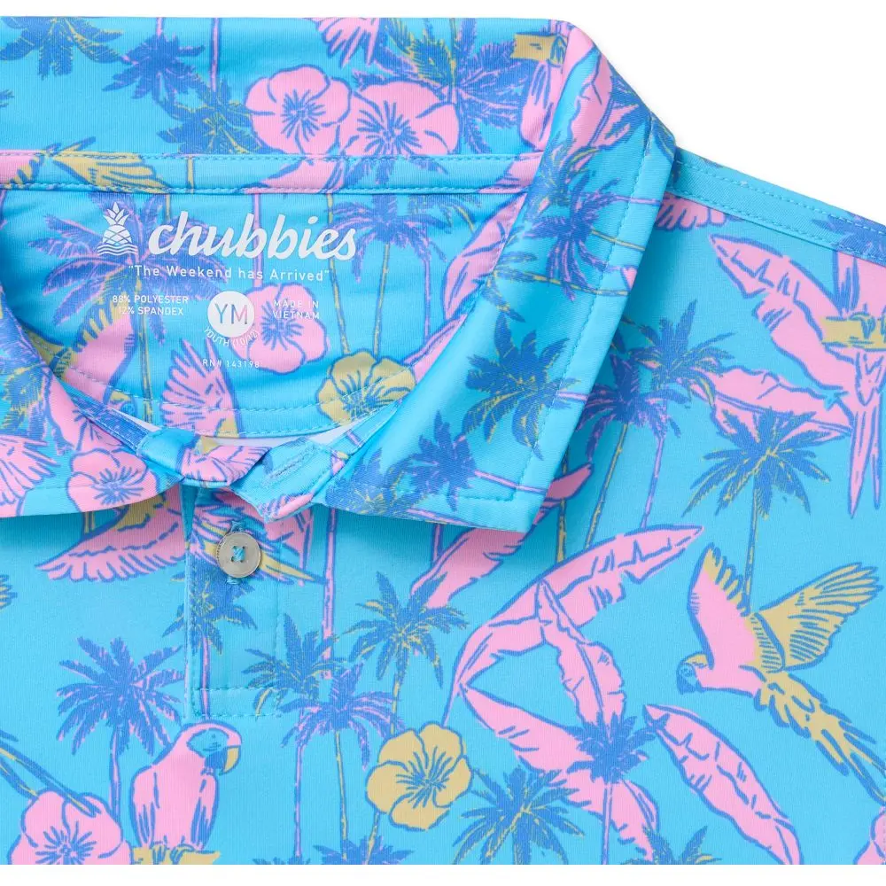 Chubbies Youth the Flock Party Polo - Image 2