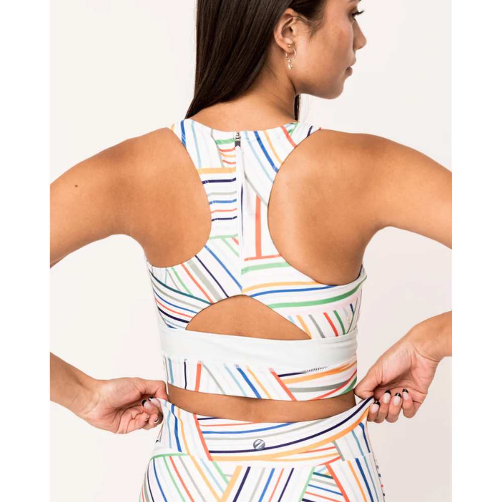 Zari Cut Back Crop Top - Image 3